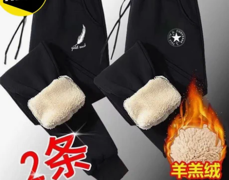 【亏本出】新款潮流秋冬季羊羔绒加绒加厚休闲...