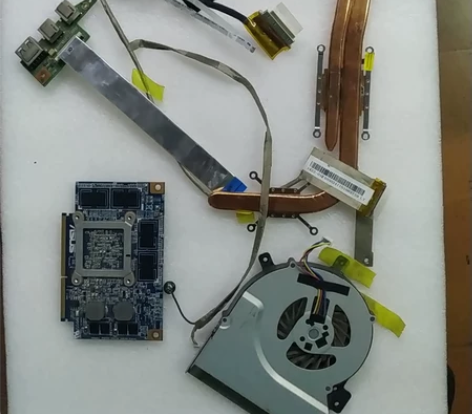 华硕 ASUS k55vm 拆机配件。散热...