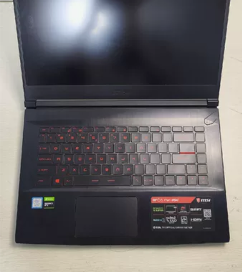 微星gf63游戏本i79代1650显卡吃鸡...
