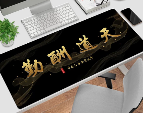 鼠标垫超大号办公快捷键电脑键盘桌垫ins游...