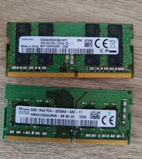 海力士ddr4 8g 3200频率笔记本内...
