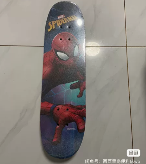 迪士尼漫威联名滑板，长71cm，宽20cm...