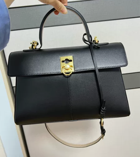 意大利小众轻奢腋下包法棍包真皮单肩斜跨包手...