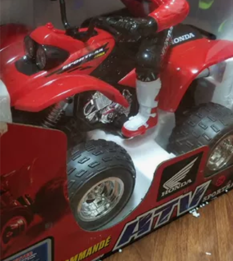 ATV越野摩托车遥控车沙滩遥控车 自备电池...