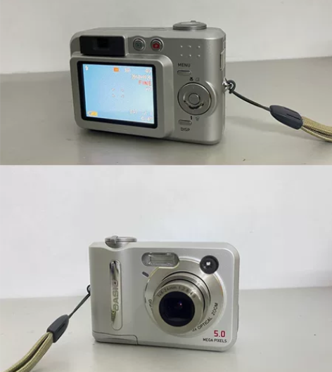 卡西欧qv-r51数码相机ccd 500万...