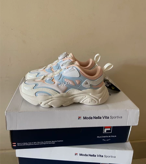 【BOA旋扣】FILA斐乐童鞋儿童跑步鞋春...