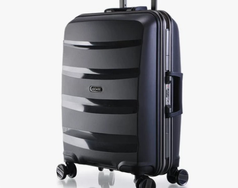 进口PP材质铝框密码箱男28寸拉杆旅行箱2...