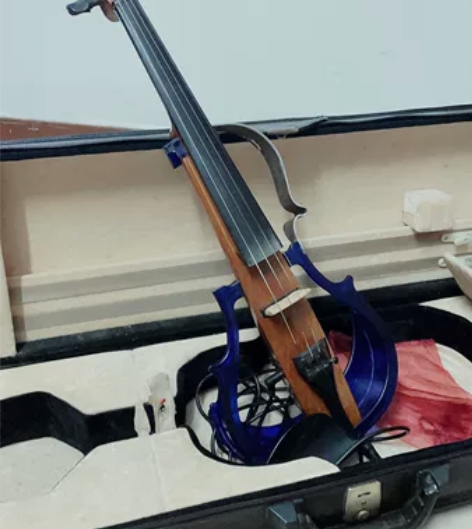 包邮二手电声静音小提琴电子四弦专业演出礼包...