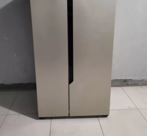 海信对开门冰箱，变频风冷无霜，一级能效，制...