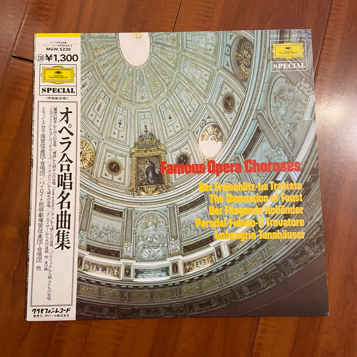 古典音乐黑胶唱片LP 著名歌剧合唱名曲集 ...