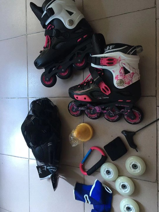 轮滑鞋平花鞋女溜冰鞋直排轮