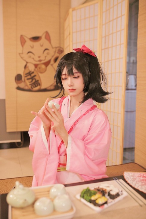 鬼灭之刃女仆同人系列cos服