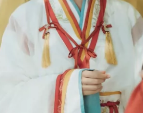 汉风吟妙上原创正品晋制襦裙交窬裙印花刺绣男...