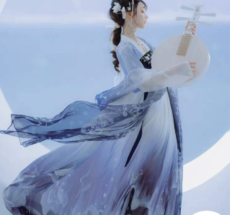 七月夕 清歌寒汉服 全套M码+限量版清歌寒...