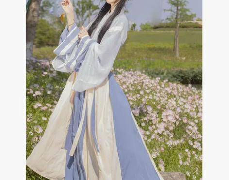 五五年汉服女 白璐3米摆 仅试穿几乎全新五...