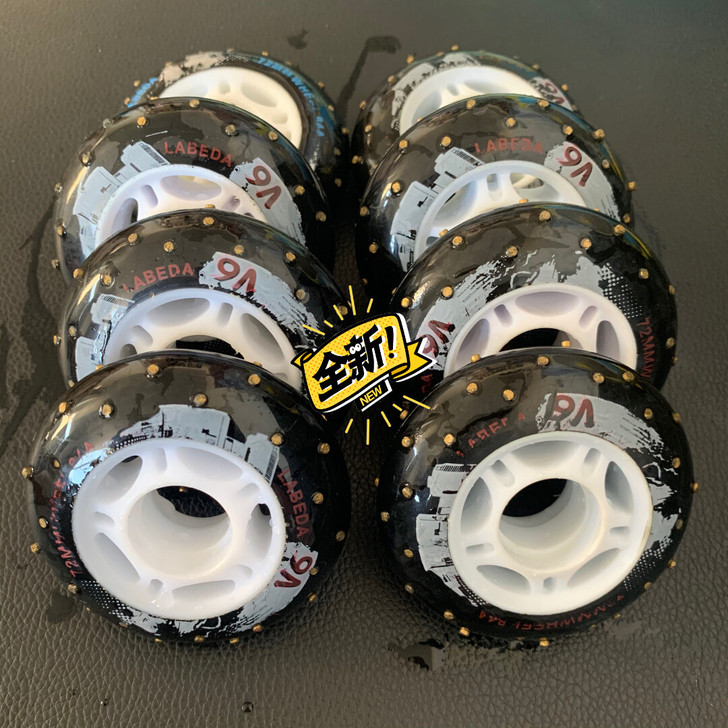 火石轮轮滑鞋轮子溜冰鞋轮子平花轮刹车轮