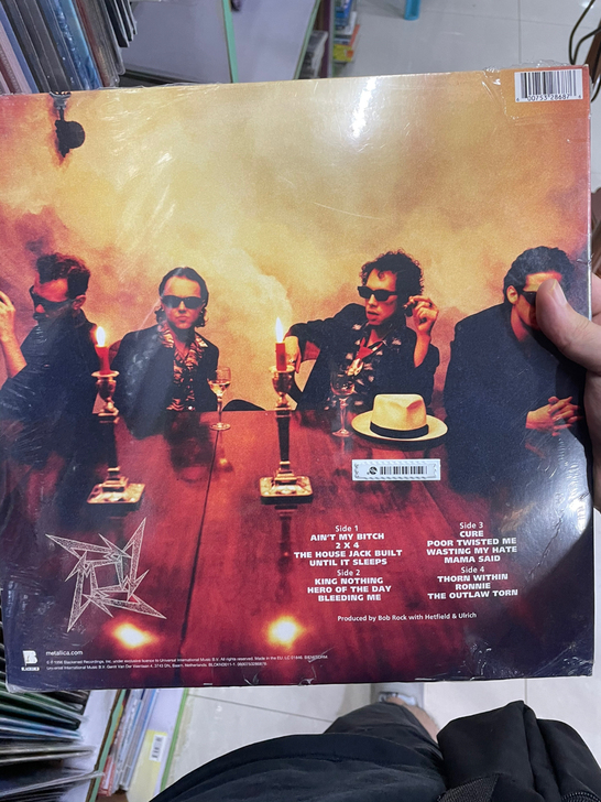 Meteallica重金属摇滚LP