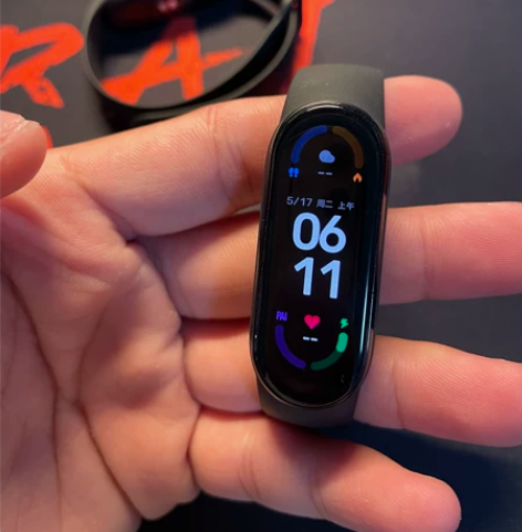 小米手环6 两只 一个京东购入一个小米之家...