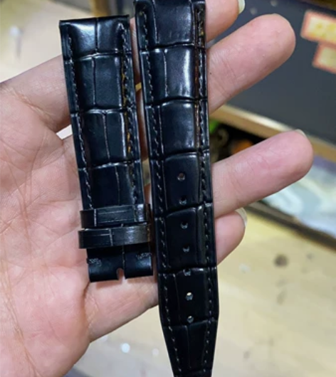 万国牛皮手表表带 进口头层小牛皮表带 真皮...
