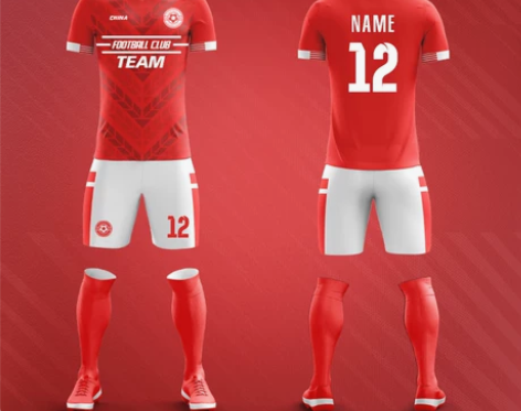 足球服免费设计全身定制男套装个性比赛训练队...