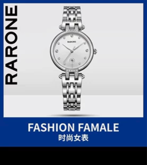 闺蜜礼物雷诺手表女小表盘轻薄简约气质防水女...