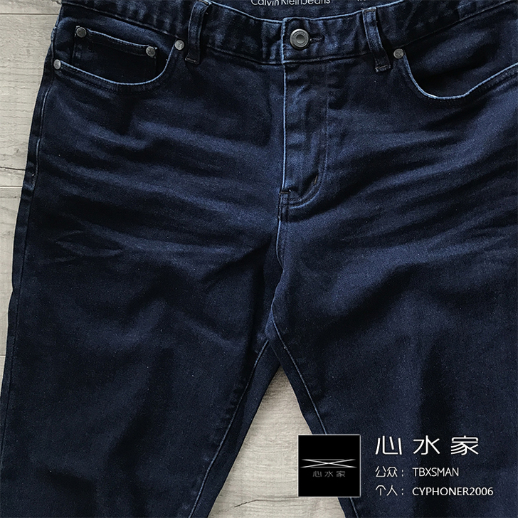 美系设计师标杆 重磅厚款磨毛绒里靛蓝水洗高...