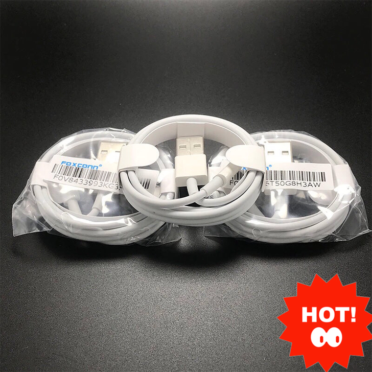 富士康原厂数据线三条，可支持苹果系列手机6...