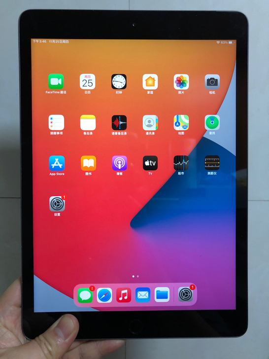 插卡版iPad（2019）128Ｇ深空灰1...