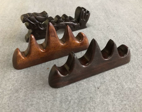 黑梓木，红木笔山毛笔架笔搁书法用具笔挂实木...