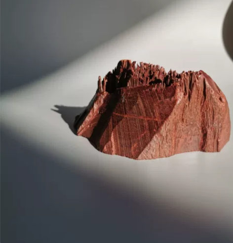 小叶紫檀镇尺 山型摆件 笔架笔托臂搁新中式...