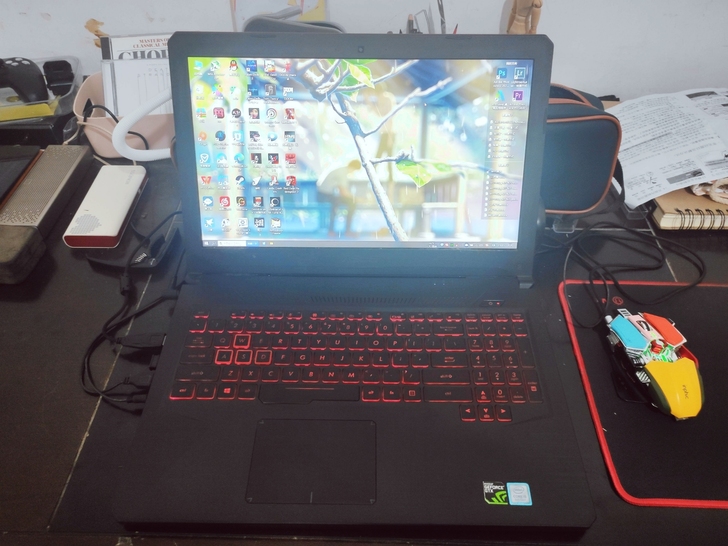 华硕/ASUS飞行堡垒五代FX80GE，1...