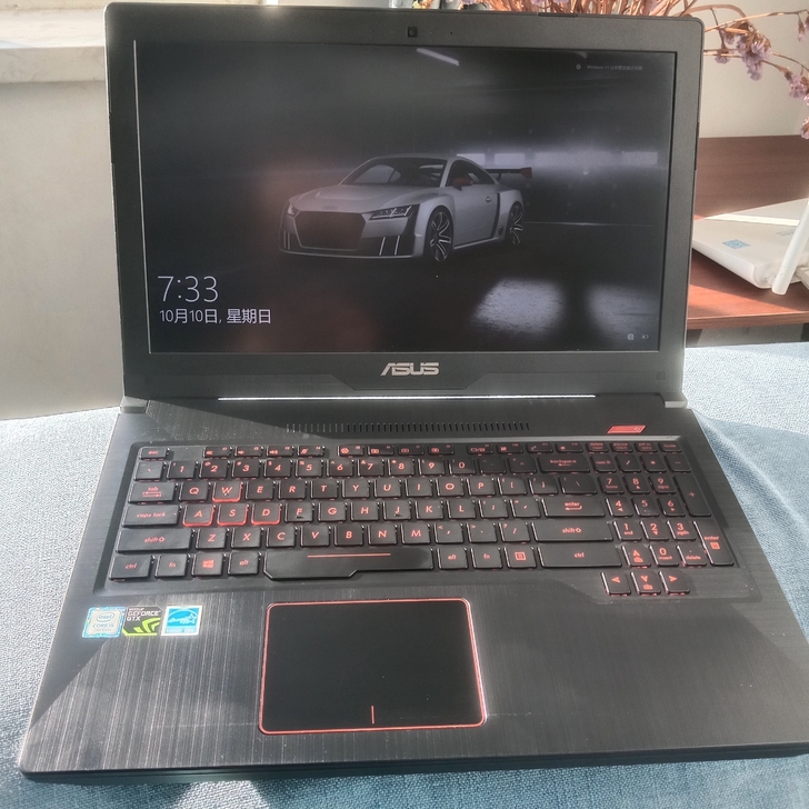 华硕飞行堡垒 FX503VD笔记本电脑，英...