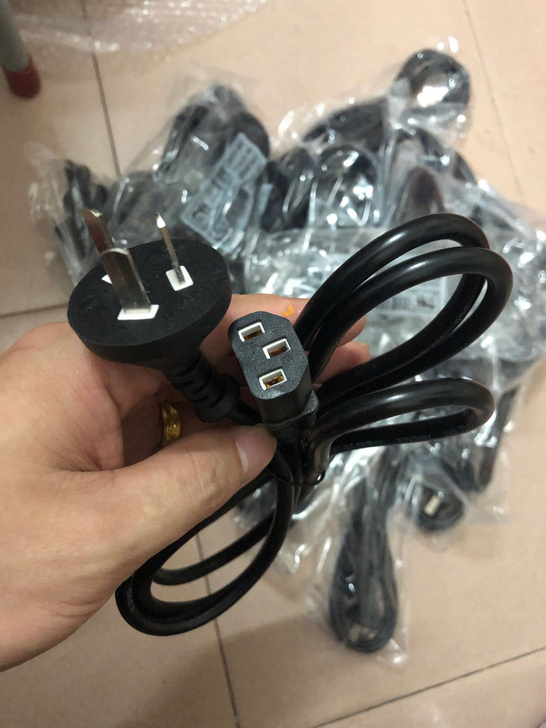 1.5米主机显示器电源线 铜芯电源线全新独...