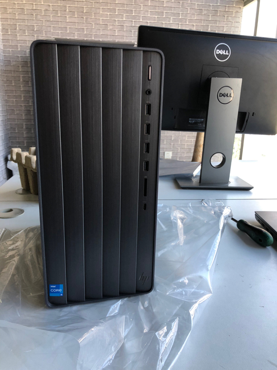 惠普（HP）ENVY TE01 电竞游戏台...