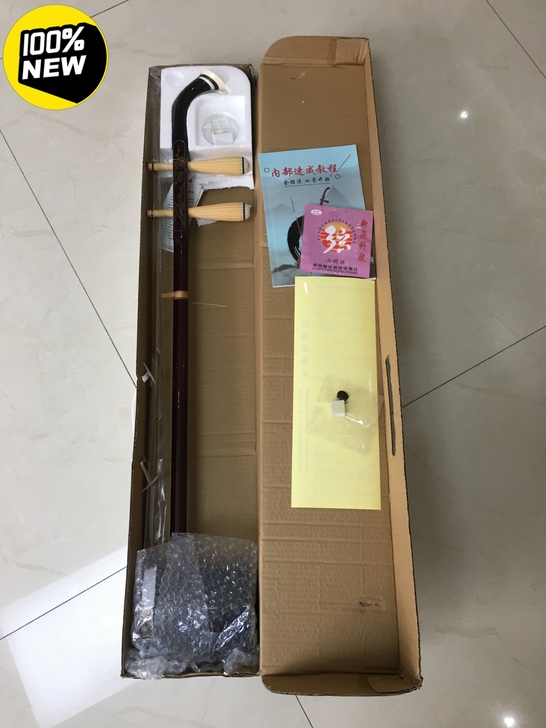 全新二胡,琴行468买的,一次没有用过,音...