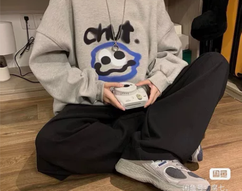 只要28 卫衣男秋季设计感小众潮牌宽松大码...