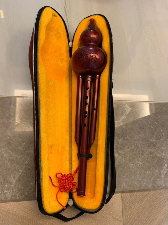 转让，葫芦丝乐器，福音琴行购买，中学让买的...