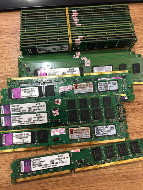 金士顿DDR1333 4g台式机内存 成色...