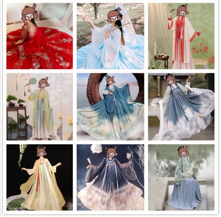 【清仓！一整套49.9元】汉服女福袋清仓样...