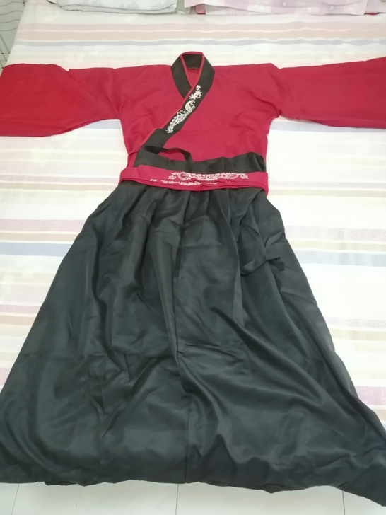 男生汉服,身高170左右都可以穿,只穿过一...