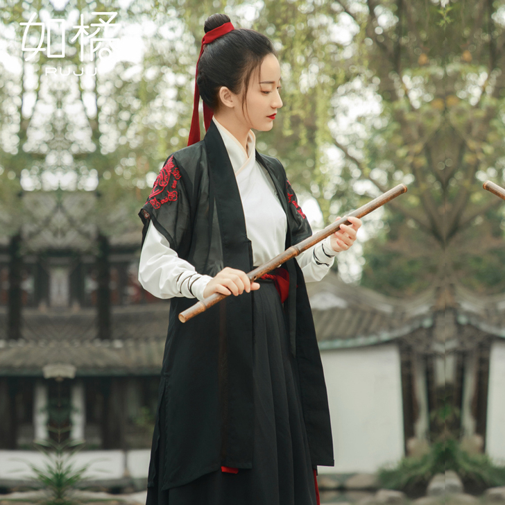 如橘 民族装舞台装 汉服女