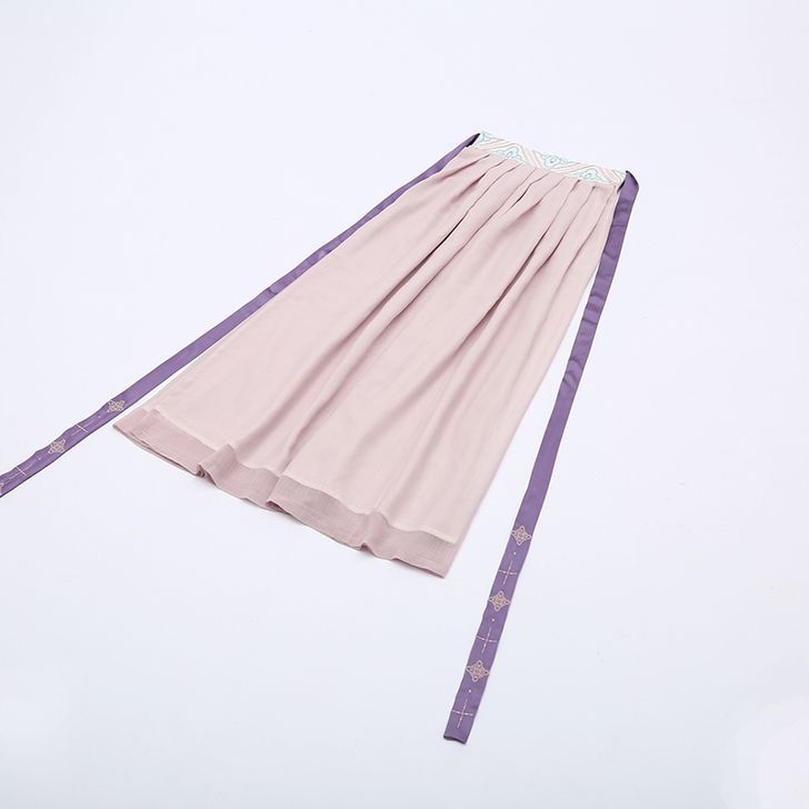 【琉璃珠】花朝记汉服刺绣齐腰襦裙日常春款s...