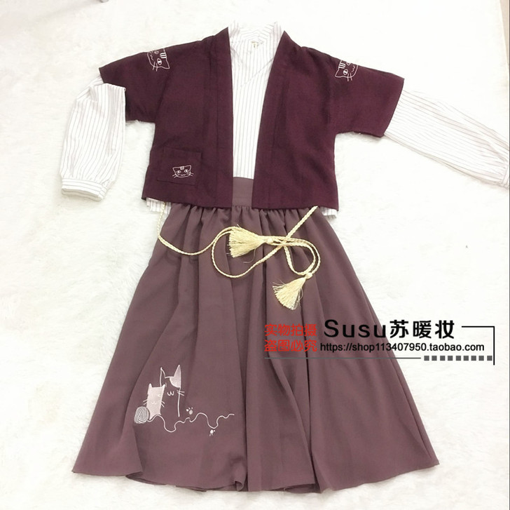 徐娇织羽集【喵客】日常汉元素服饰秋季新款女...