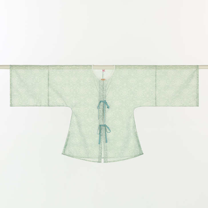 【闲月】花朝记汉服消夏图系列 明制对襟