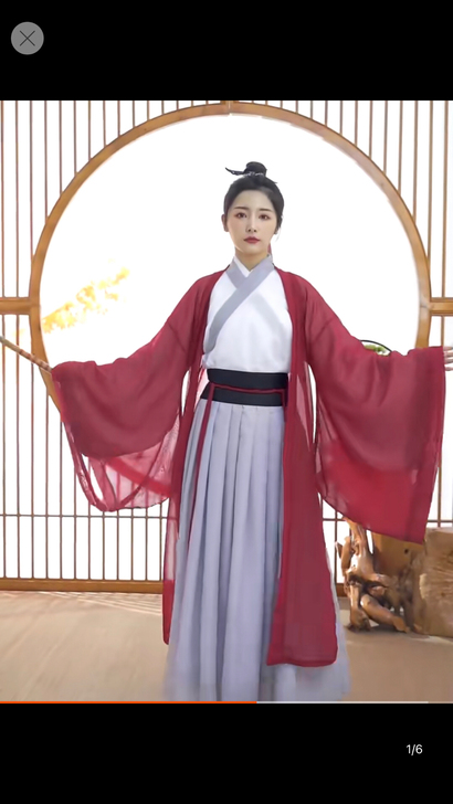 洛苓汉服，就是前几天公司举行教师节活动给我...