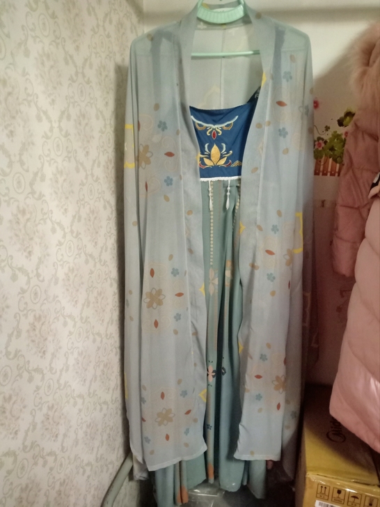 汉旭【至尊红颜】唐制诃子裙正品,有吊牌,有...