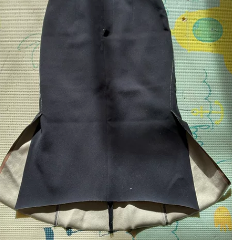 edition正品两侧开叉包臀鱼尾裙，很显...