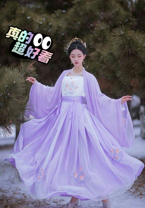 馥枝轩原创汉服 《舜华》 齐腰对襟襦裙日常...