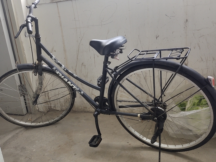 捷安特自行车26的,9成新,小孩上学时骑的...