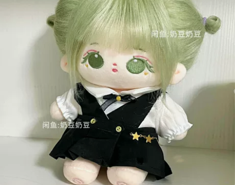 限时优惠20cm娃衣学院风裙子棉花娃衣无属...